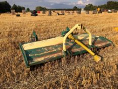 2001 Spearhead 9ft pasture topper, linkage mounted. Serial No: 1012699646