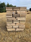 Quantity chitting trays (approximately 400 in each other, remaining in yard)