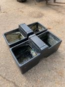Plastic Water Troughs 2 No.