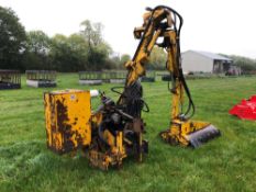 Bomford 580 hedgecutter with 1.4m flail head. Serial No: 1159