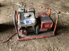 Haverhill single phase generator with Honda petrol engine