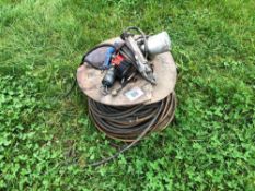 Air line with air tools