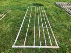 Galvanised 12ft gate