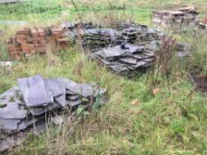 Quantity slate, to be sold in situ