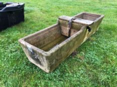 Concrete water trough