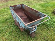 3 wheeled feed barrow