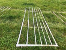 Galvanised 12ft gate