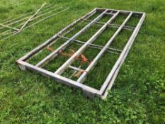 2No. Galvanised 9ft 9