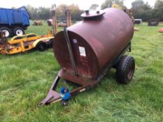 1991 Trailer Engineering single axle water bowser. Serial No: 6764. NB, previously stored Molasses