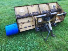 ETC MIL PTO driven fodder chopper bucket, linkage mounted