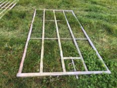 Galvanised 9ft gate