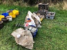 Quantity plumbing spares