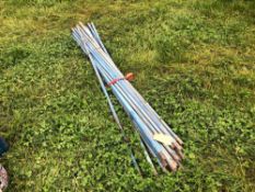 Quantity long drainage rods