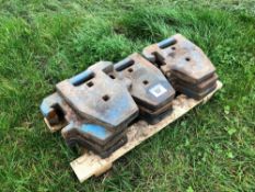 10No. Ford wafer weights