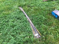 Quantity drainage rods