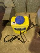 Knapsack sprayer cp15