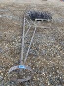 Heavy duty harrows 5.6m