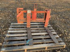 Forks for front end loader with Euro brackets