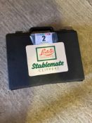 Lister shearing Stablemate clippers