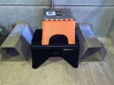 Snapon step with built in tool box and orange step