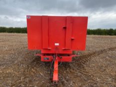 1994 Easterby 8t twin axle grain trailer, manual tail gate, Serial No: 2680