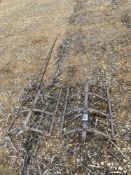 Pair of horse drawn harrows