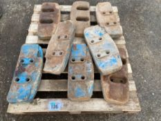 8 x FoMoCo weights to fit Ford