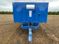 1997 Easterby 8t twin axle grain trailer, manual tail gate, Serial No: 3086