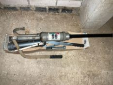 3 x Oil drum pumps