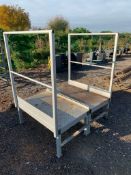 2 No. Galvanised Steel Gantries