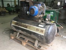 Azenda B20-200 Air Compressor, 3-Phase, Without Plug