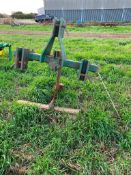 Single Leg Mole Plough