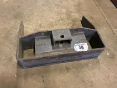 Tractor weight frame