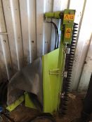 Claas combine side knife. Stored near Chatteris, Cambridge.