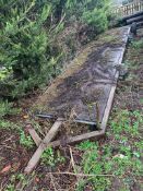 8 metre low trailer, suit sugar beet drill or similar.