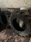 Stock - 480/70/R30. Stored near Bungay.