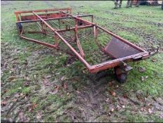 Browns Bale Sledge. Stored near Goring Heath, Reading. No VAT on this lot.