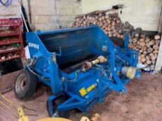 Suffolk Sweeper Collector - Second hand approx. 5 years old. Stored near Woodbridge, Suffolk.