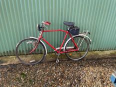 Vintage Post Office Bicycle. Stored near Woodbridge, Suffolk. No VAT on this lot.