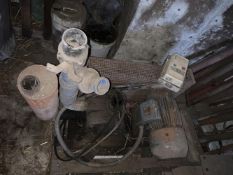 Milking Parlour Vacuum Pump, Single phase (230V), RPM: 1430, CMR: 5.0, Amps: 2.7. Not tested.