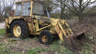 Ford digger, non-runner, spare/parts. Stored near Beccles, Suffolk.