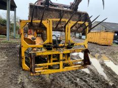 Grays bale grab mate, requires new pipe. Stored near Beccles, Suffolk.