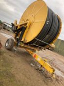Irrigator, 110mm pipe x 500 m long, year 2003, used last season. Stored near Lakenheath, Suffolk.