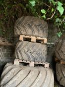 Flotation Wheels - 600/50-26.9. Stored Faversham, Kent.