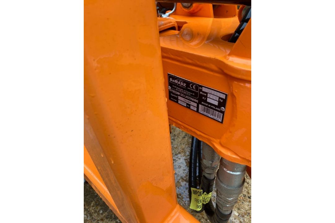 Samaz PT4-250 Saw blade with JCB brackets. 2.5m wide and 4 blades . Year 2016 - used twice. - Image 5 of 8