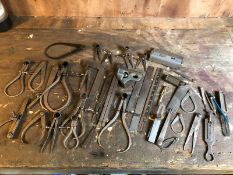 Quantity of Union and Chubb Locking catches, Dual screws,etc 6. Quantity of Calipers.