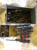 Qty of drill bits. Stored Gorleston, Norfolk. No VAT on this lot.