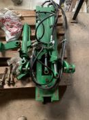 John Deere - Pick up hitch for 8 Series JD. Stored near West Grinstead, Sussex.