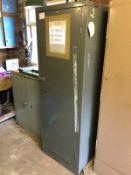 Metal Cabinet - 182cm x 61cm x 46cm Stored Gorleston, Norfolk. No VAT on this lot.