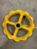 6 x Press Roller Rings for Vaderstad Carrier. Stored near East Bergholt, Colchester.